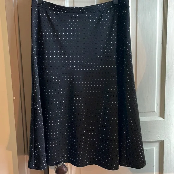 Liz Claiborne micro polka dot skirt - Picture 1 of 5